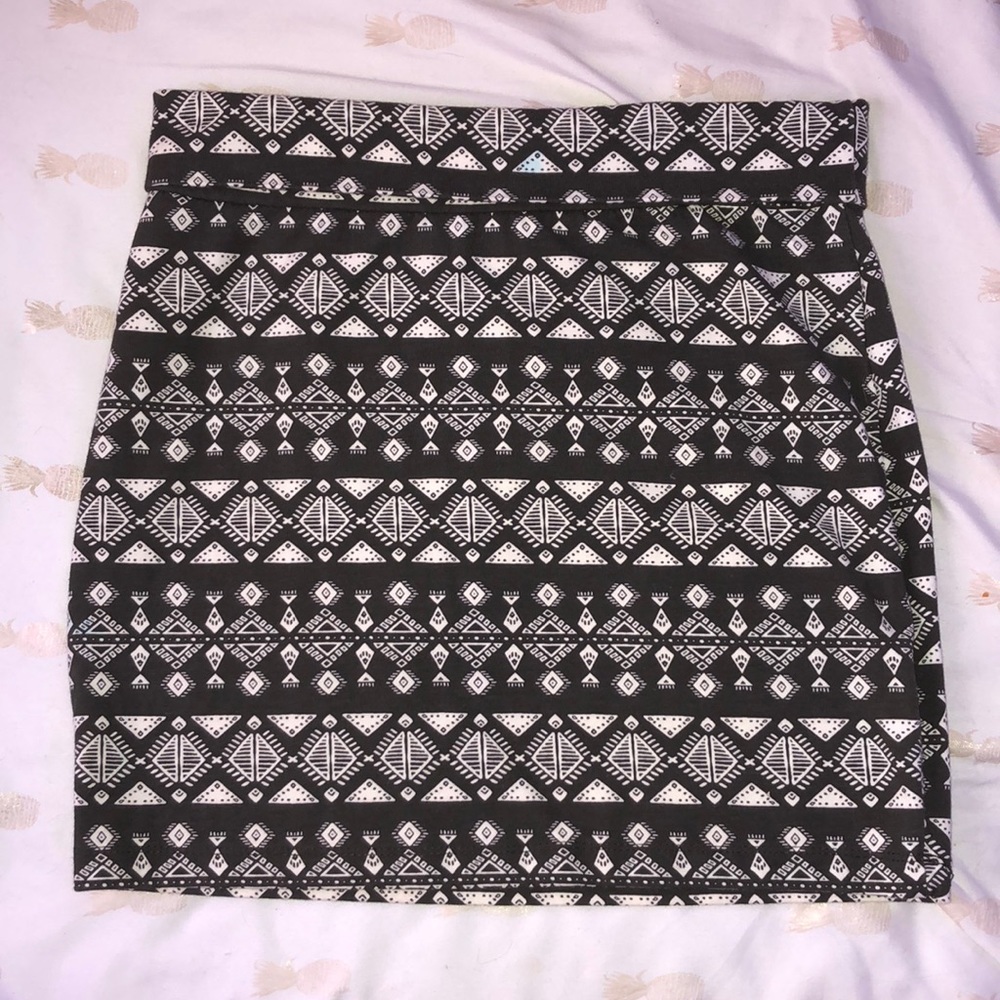 tribal patter skirt